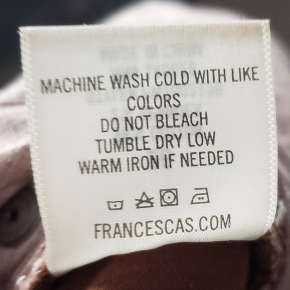 Francesca's Harper Heritage Midrise Patty Skinny Corduroy Pants Size 26 - Picture 7 of 8